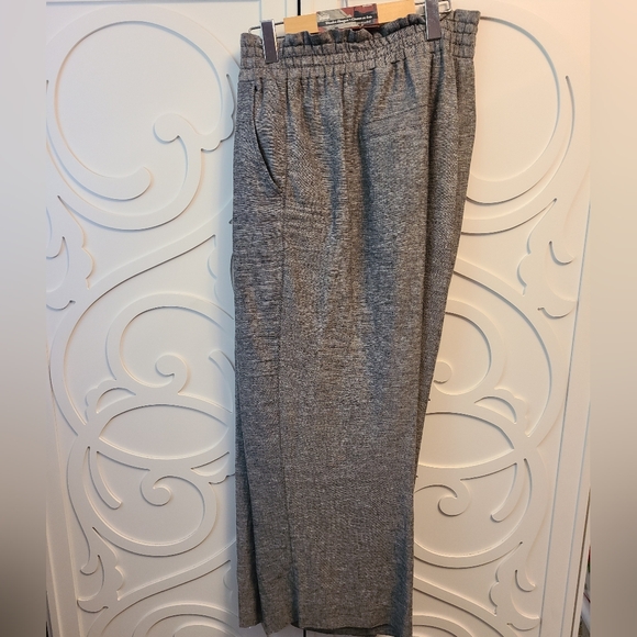 Linen Blend Wide Leg Pants - 2X - Picture 5 of 15